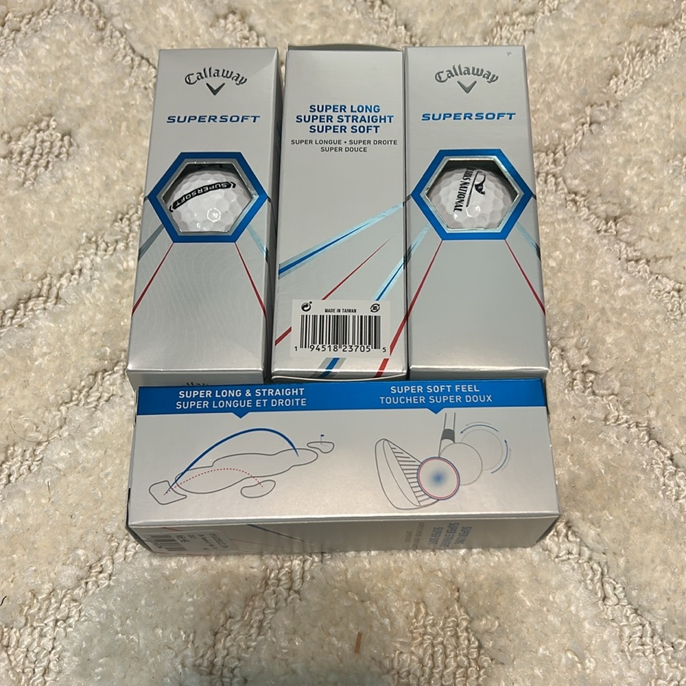12 NEW Callaway Supersoft golf balls. - Picture 2 of 3
